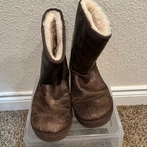 UGG Shearling-Lined Boots